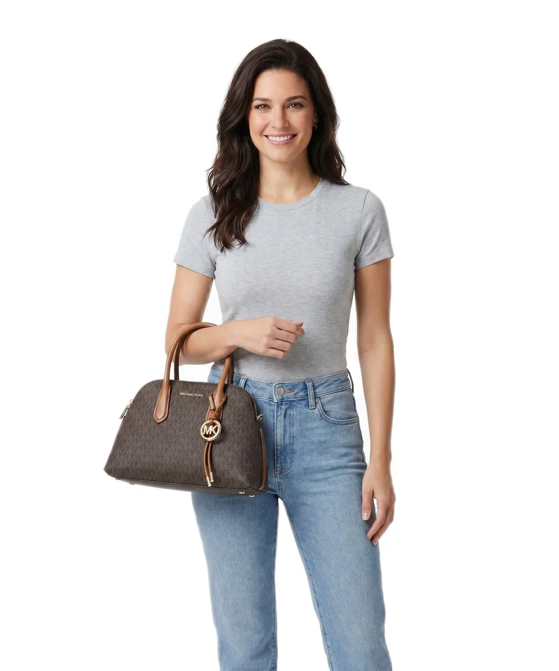 Michael Kors Freddie Medium Sac à main brown/acorn