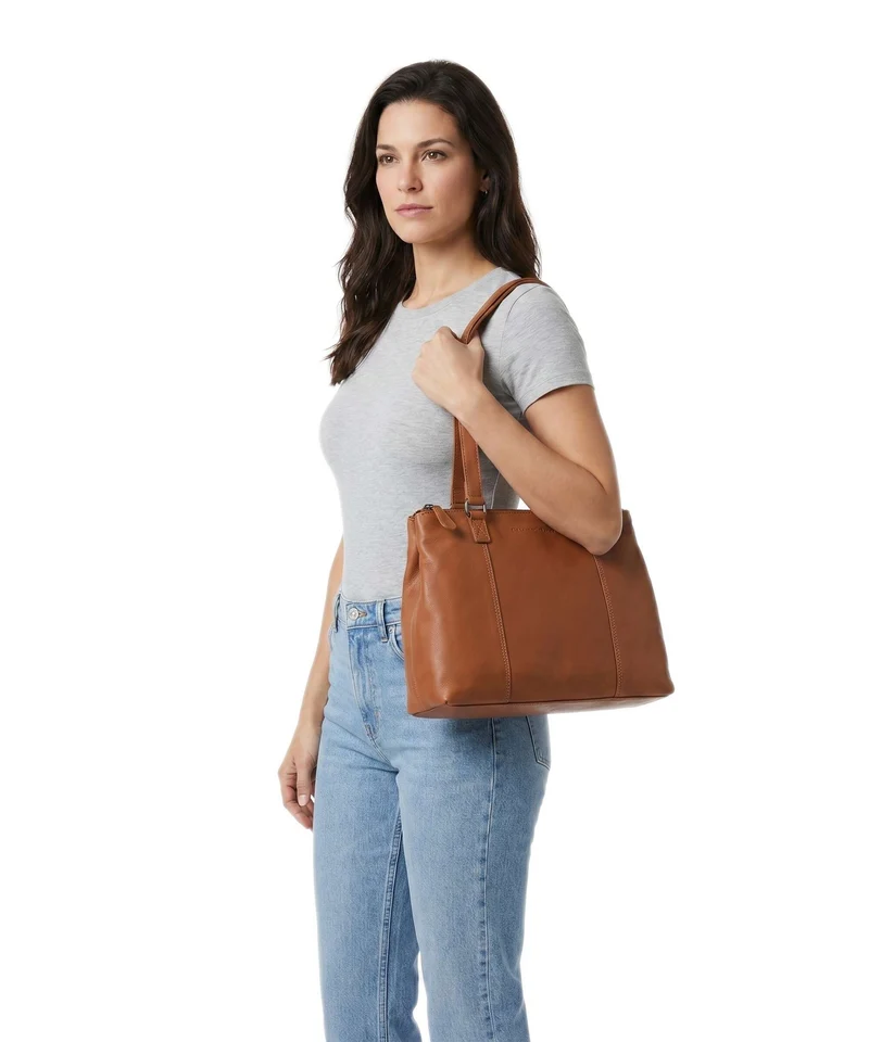The Chesterfield Brand Serene Marvos Cabas cognac
