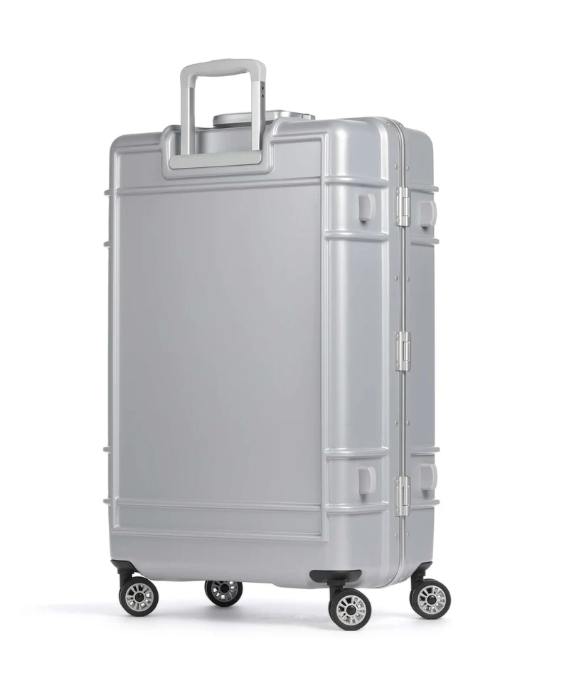 Eastpak Resist'R Case Valise 4 roues metal silver