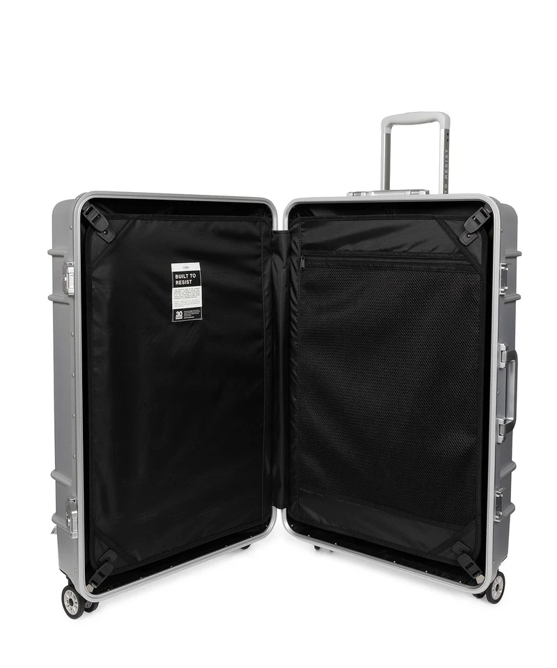 Eastpak Resist'R Case Valise 4 roues metal silver