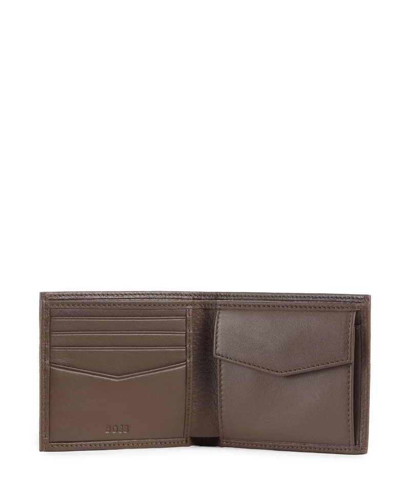 BOSS Crosstown Portefeuille medium brown