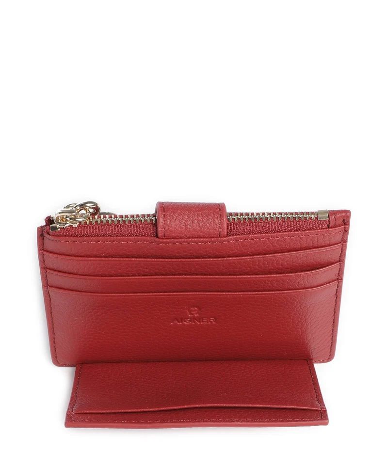 Aigner Zita Étui à cartes crédit burnt red