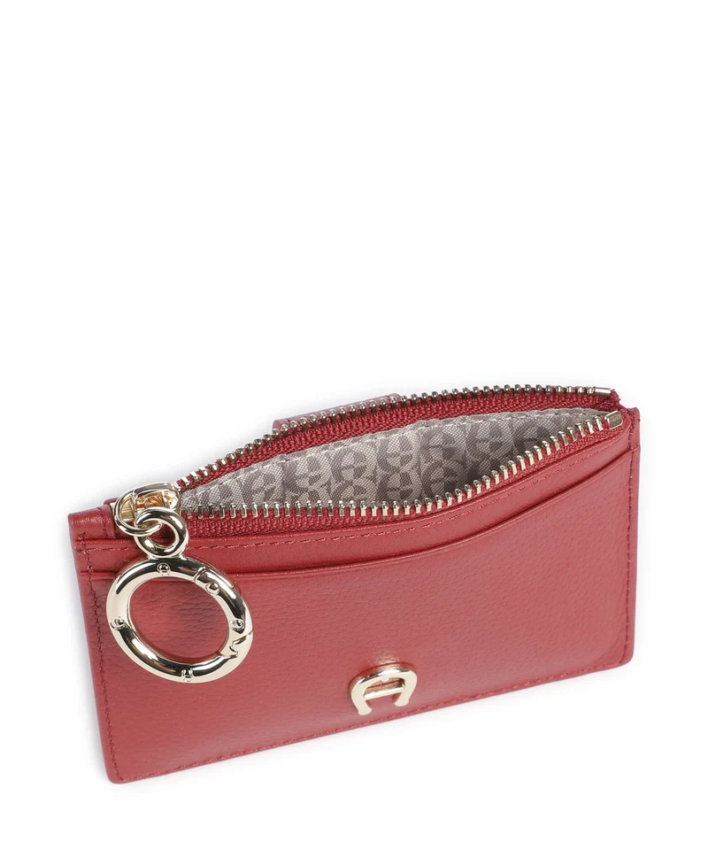 Aigner Zita Étui à cartes crédit burnt red