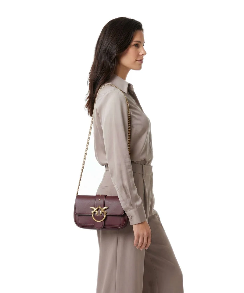 Pinko Love One Pocket Portefeuille ribes intenso/antique gold