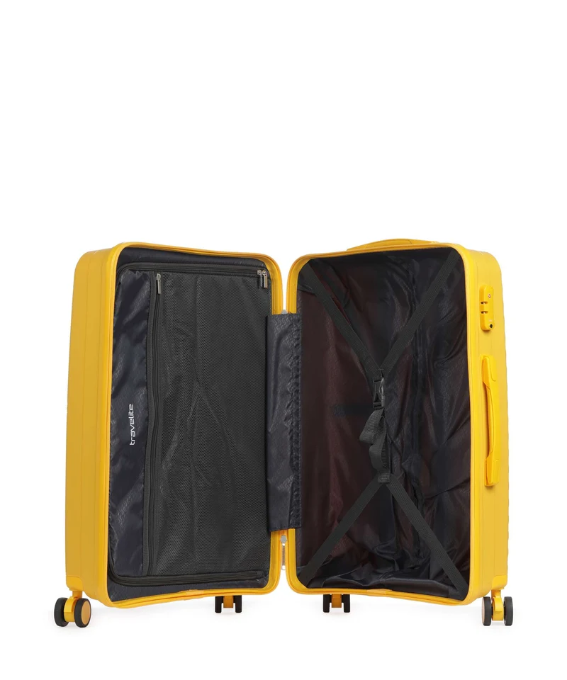 Travelite Pacific Set de valise (4 roues) yellow
