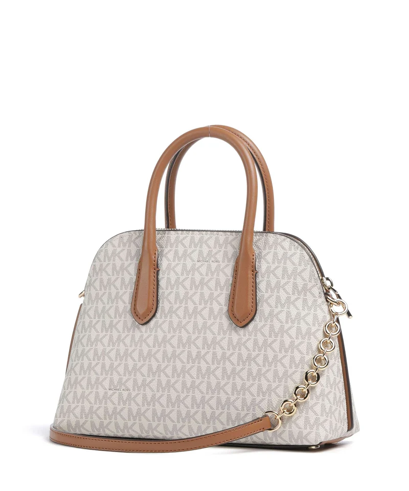 Michael Kors Freddie Medium Sac à main vanilla/acorn