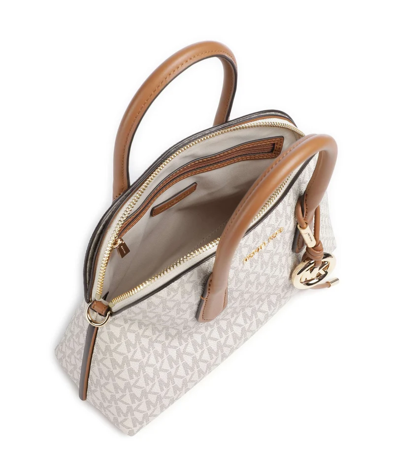 Michael Kors Freddie Medium Sac à main vanilla/acorn