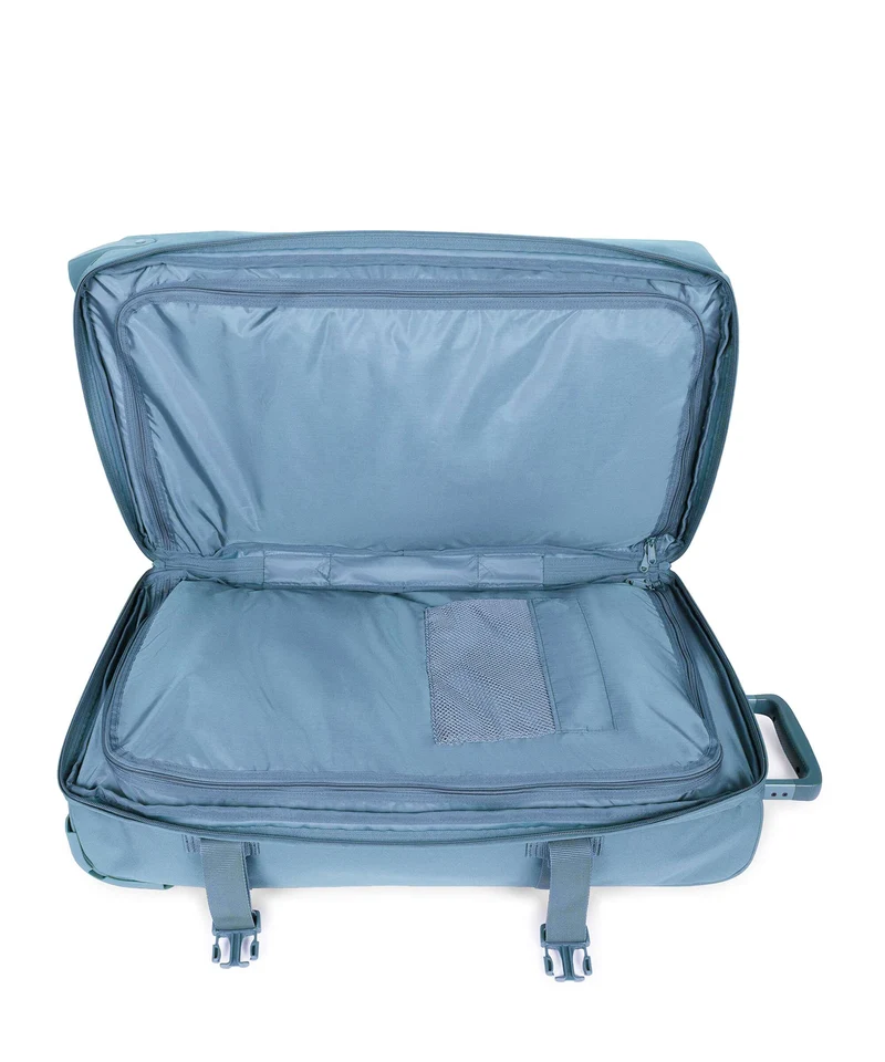 Eastpak Transit'R Plus M Sac de voyage à roulettes monotone blue
