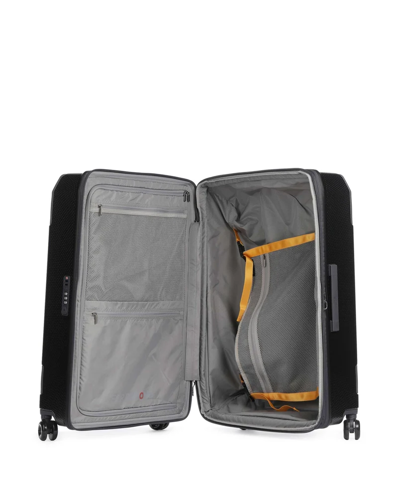 Echolac Logic Pro L Valise 4 roues black metallic