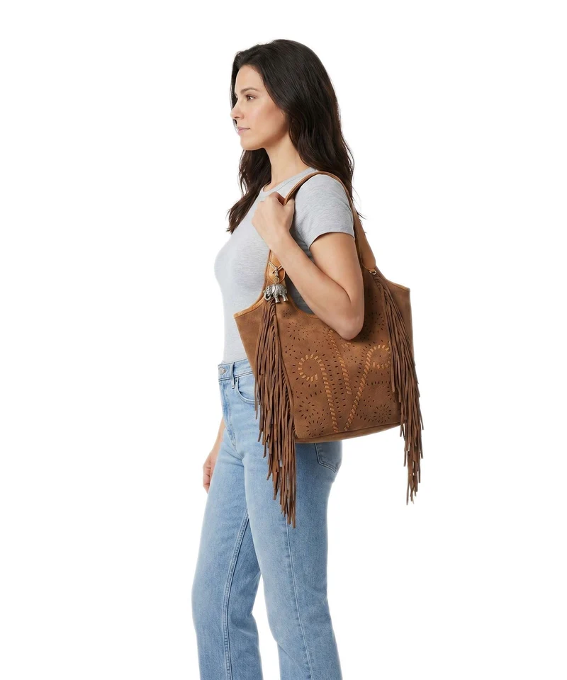 Anokhi Sac fourre-tout tan