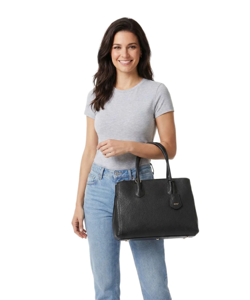 Abro Adria Busy Medium Sac à main black/gold