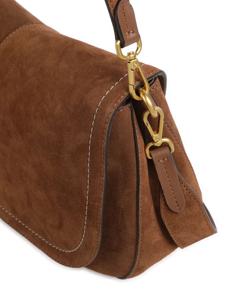 Gianni Chiarini Helena Round Sac porté épaule cognac