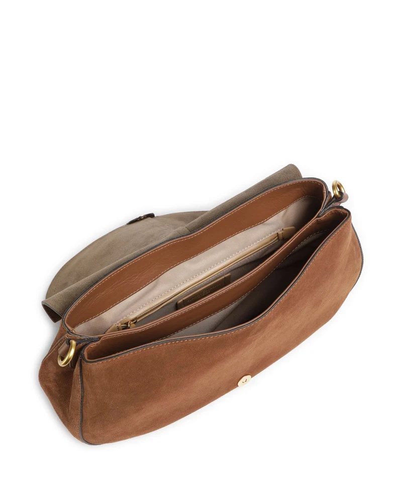 Gianni Chiarini Helena Round Sac porté épaule cognac