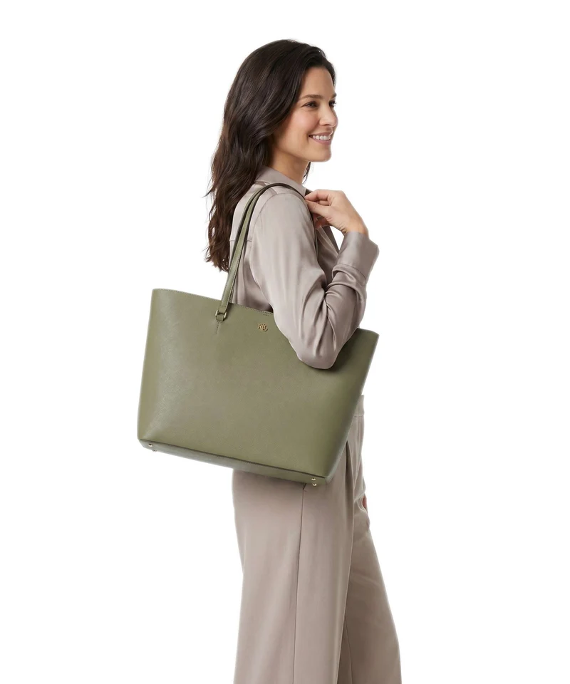 Lauren Ralph Lauren Karly Large Cabas sage green