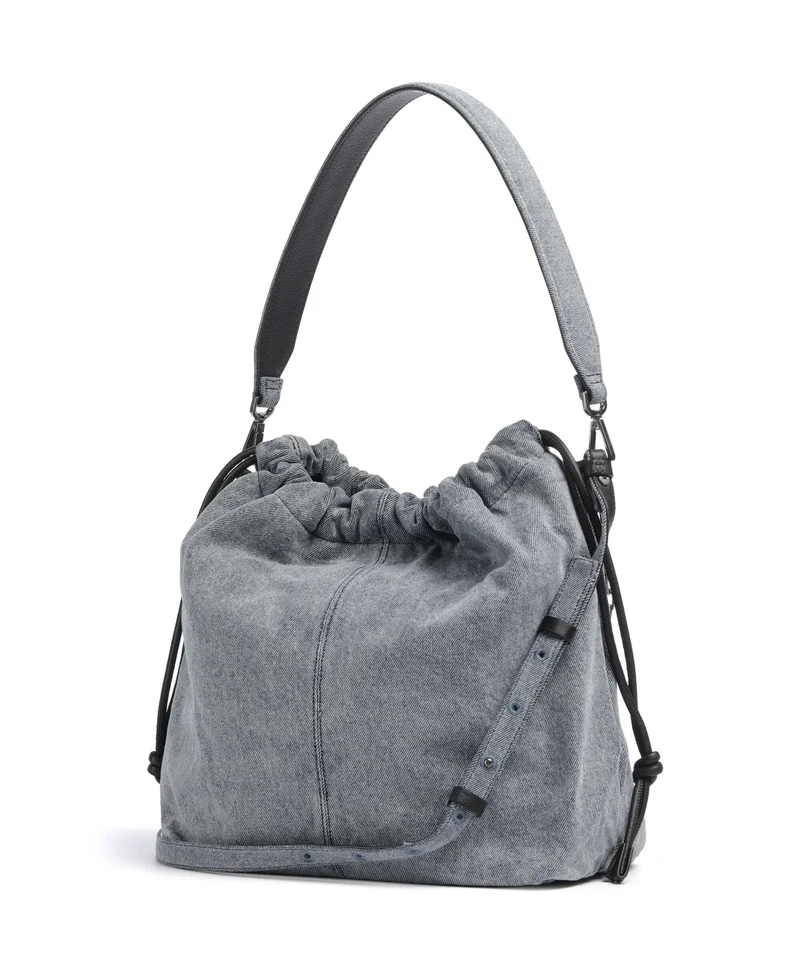Liebeskind Lya II Denim M Sac seau blue denim