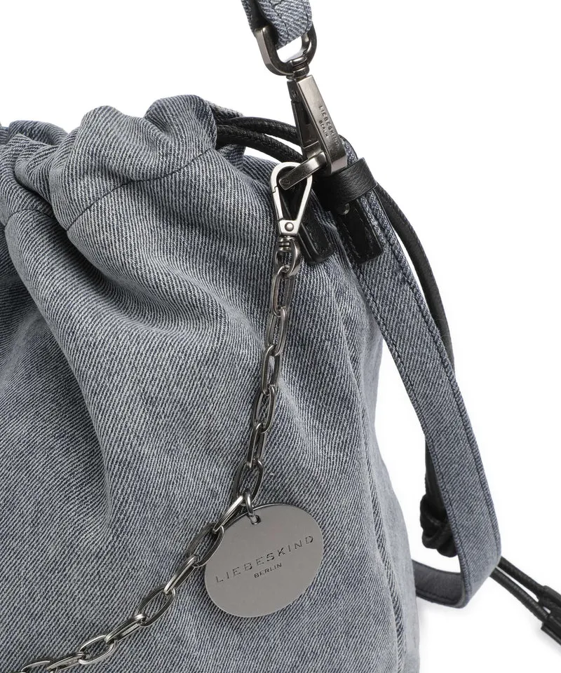 Liebeskind Lya II Denim M Sac seau blue denim