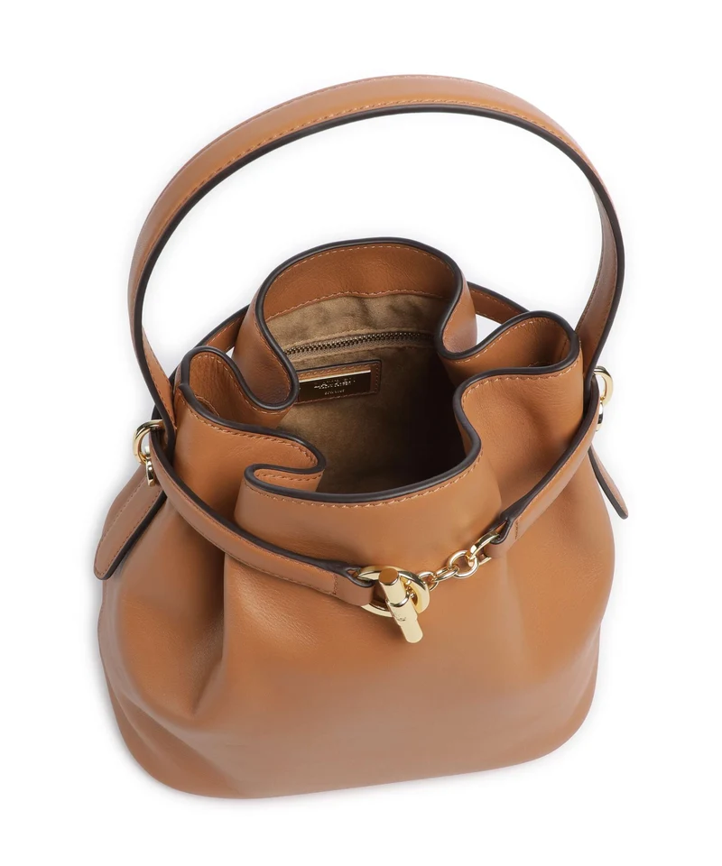 Lauren Ralph Lauren Blaike Medium Sac seau classic caramel