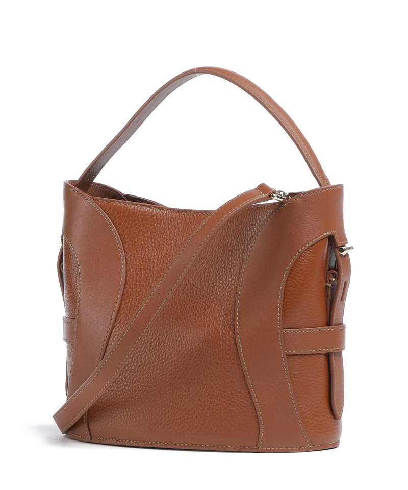 Aigner Deborah S Sac seau cognac brown