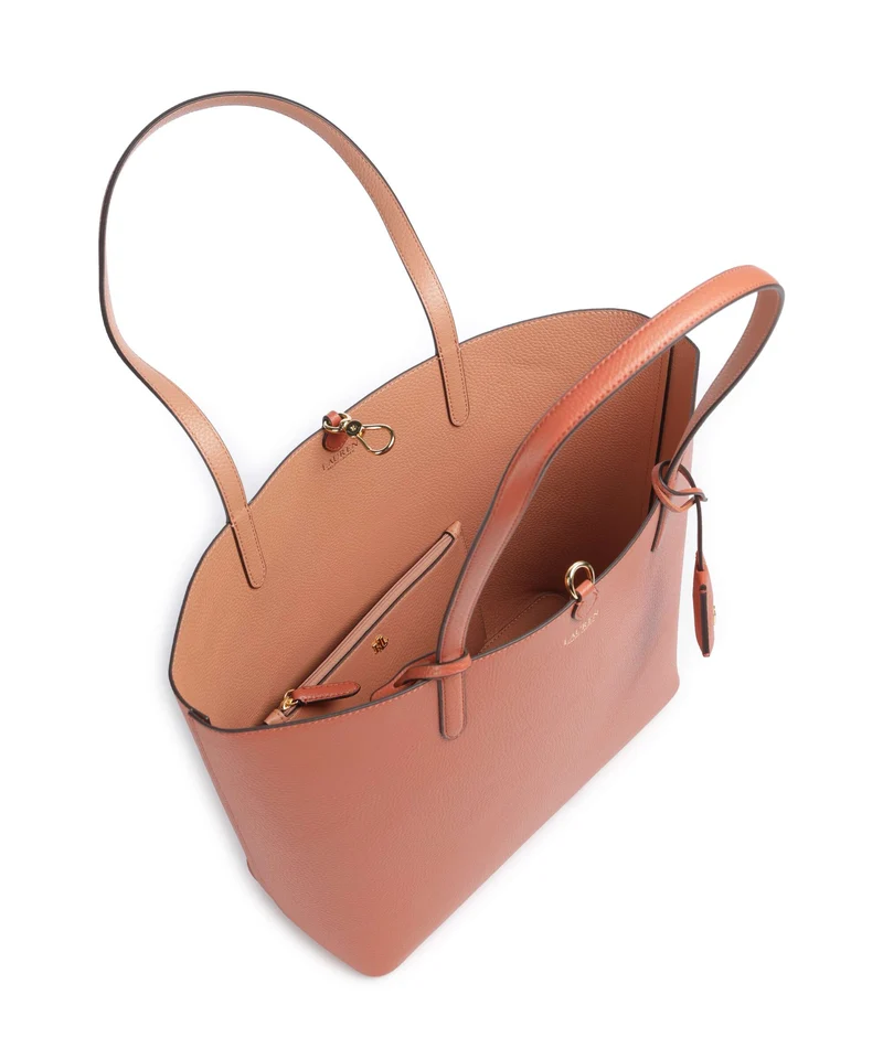 Lauren Ralph Lauren Medium Cabas red terracotta/pink sienna