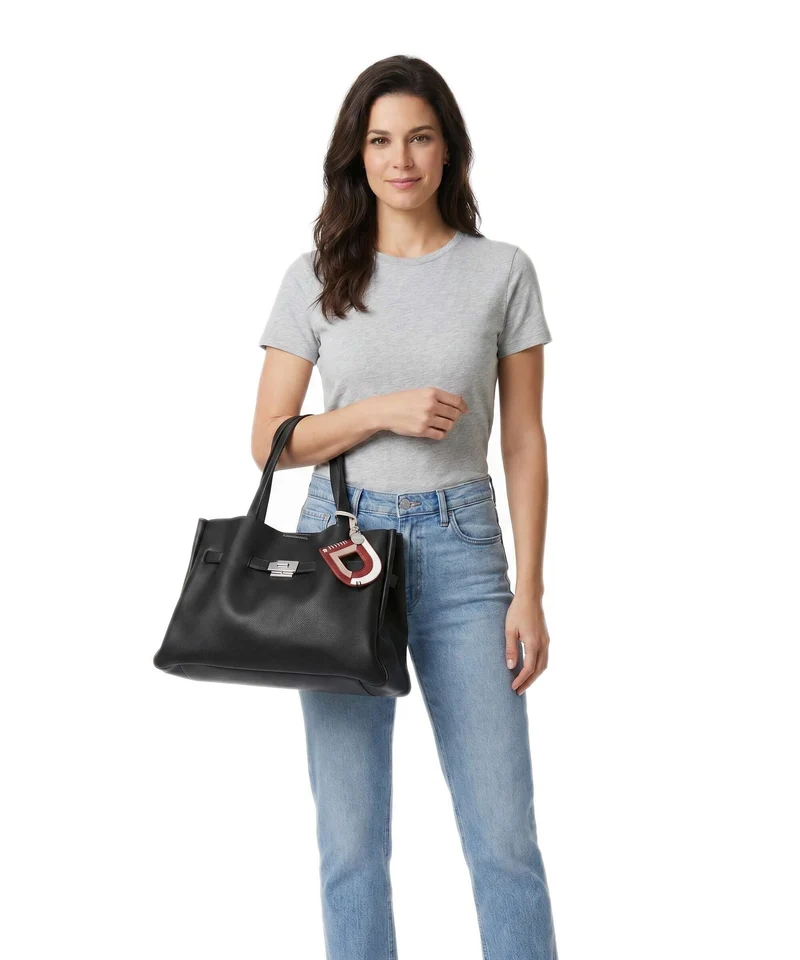 DKNY Bryar Large Sac à main black/silver