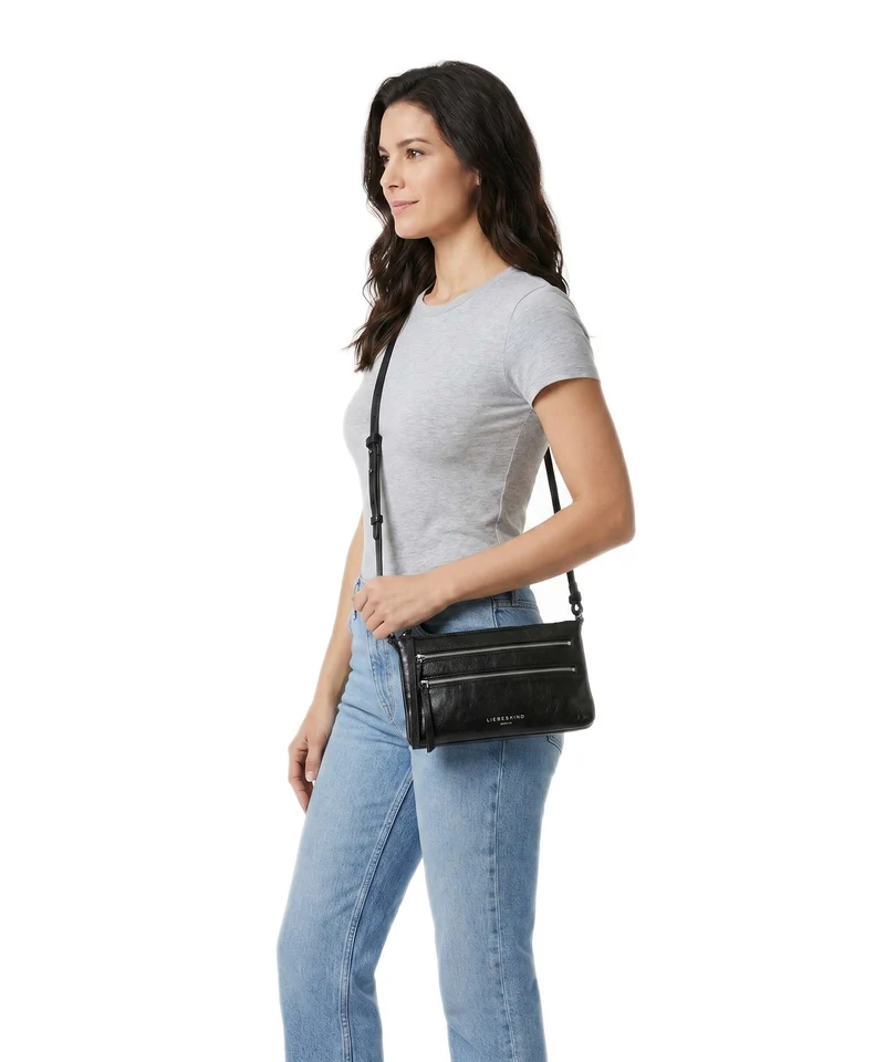 Liebeskind Zena Lamb Crunch S Sac bandoulière black