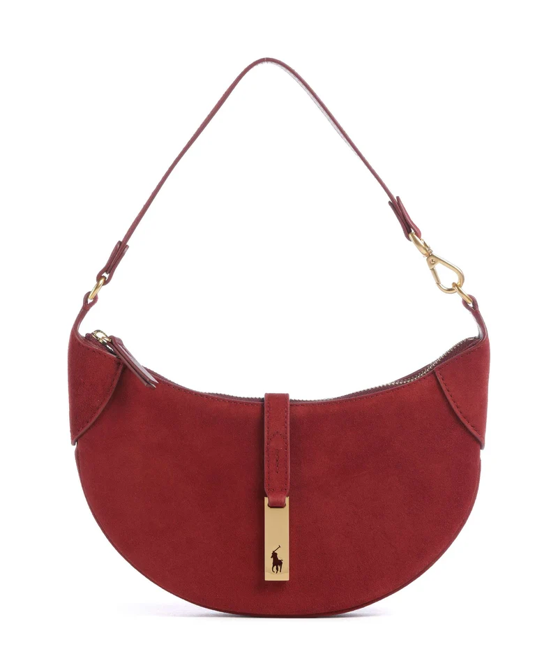 Polo Ralph Lauren ID Collection Mini Sac porté épaule pomegranate