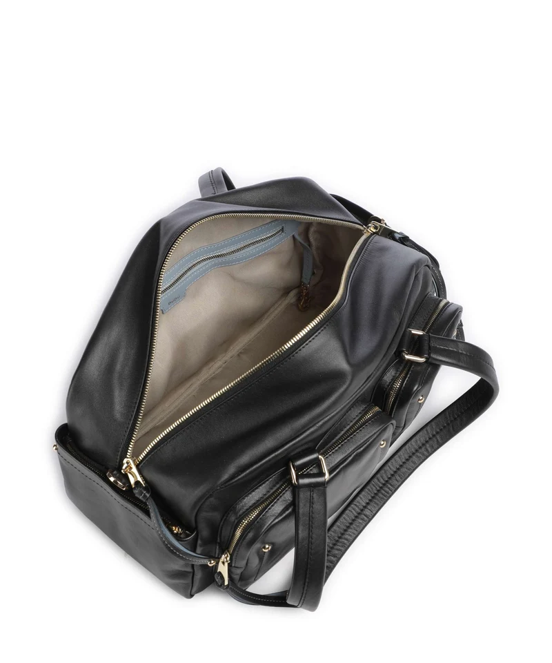 DuDu Bags Pocket Fanciful Sac porté épaule nero