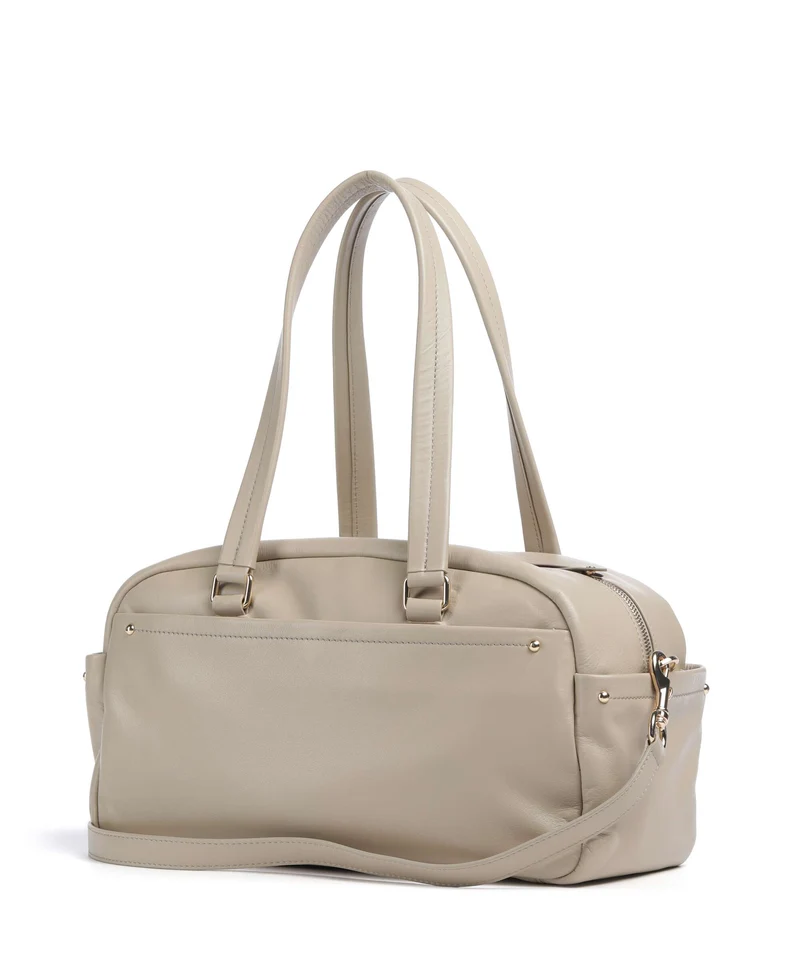 DuDu Bags Pocket Fanciful Sac porté épaule sand grey