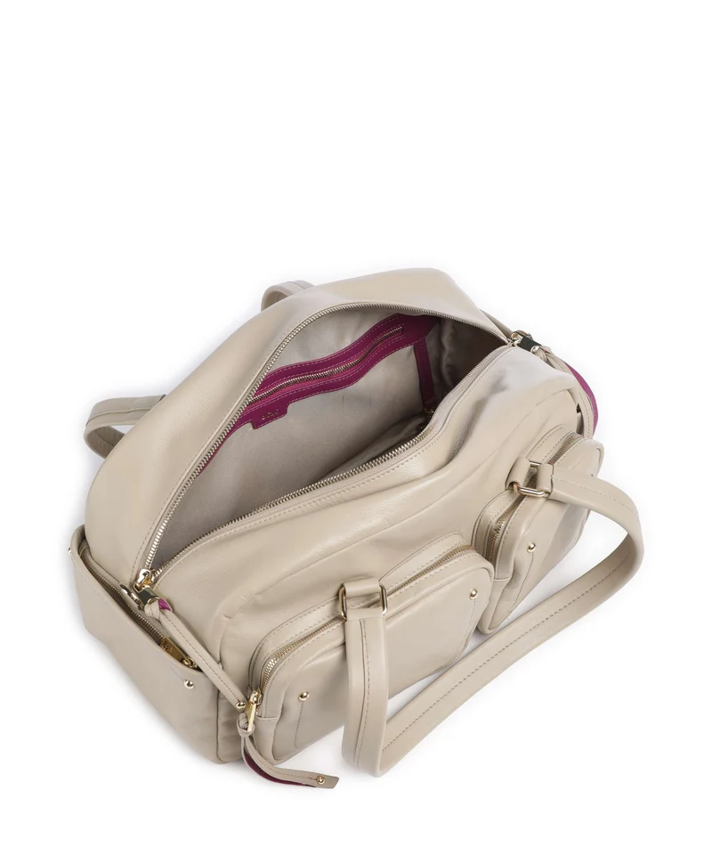 DuDu Bags Pocket Fanciful Sac porté épaule sand grey