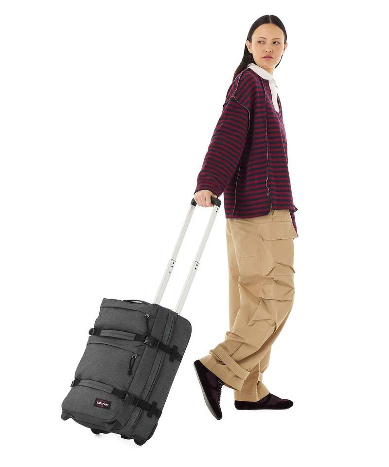 Eastpak Transit'R Plus Core S Sac de voyage à roulettes black denim