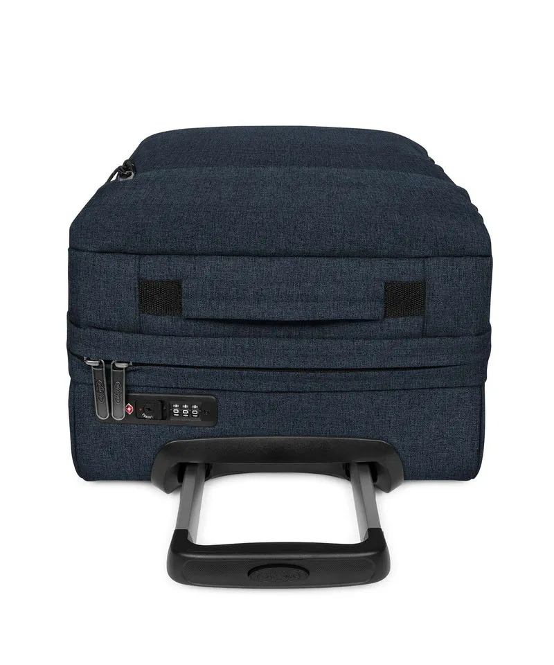 Eastpak Transit'R Plus Core S Sac de voyage à roulettes triple denim