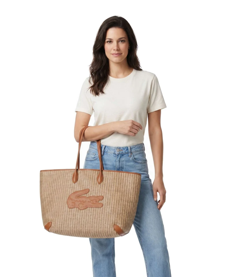 Lacoste Summer Pack Cabas natural/tan