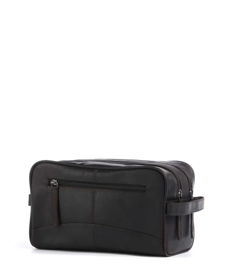 The Chesterfield Brand Wax Pull Up Cow Stacey Trousse de toilette brown