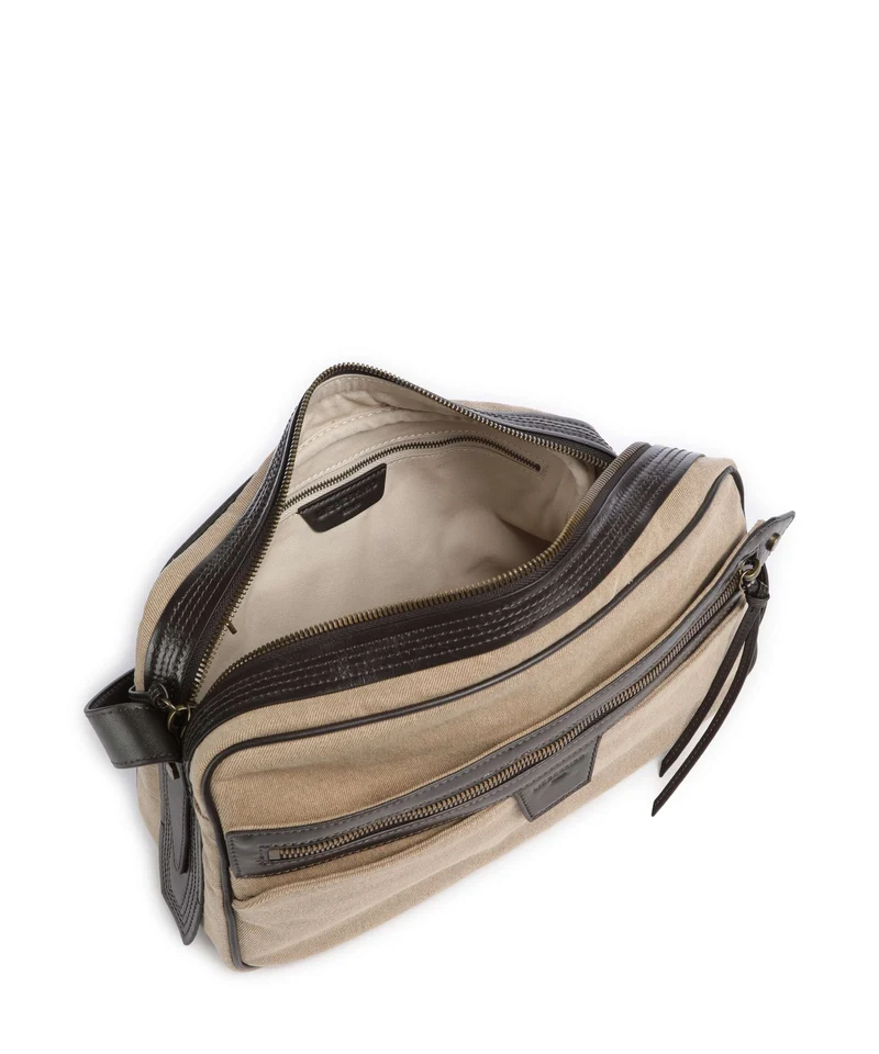 Liebeskind Juno Denim M Sac porté épaule beige