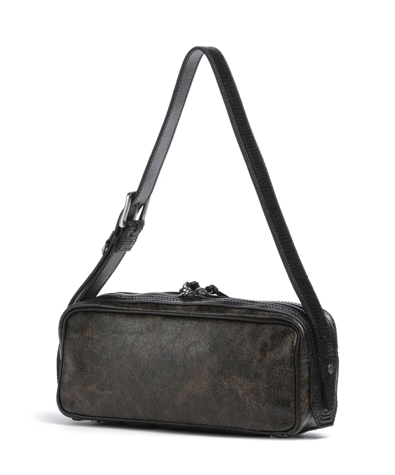 Liebeskind Juno Vintage PU S Sac porté épaule deep soil