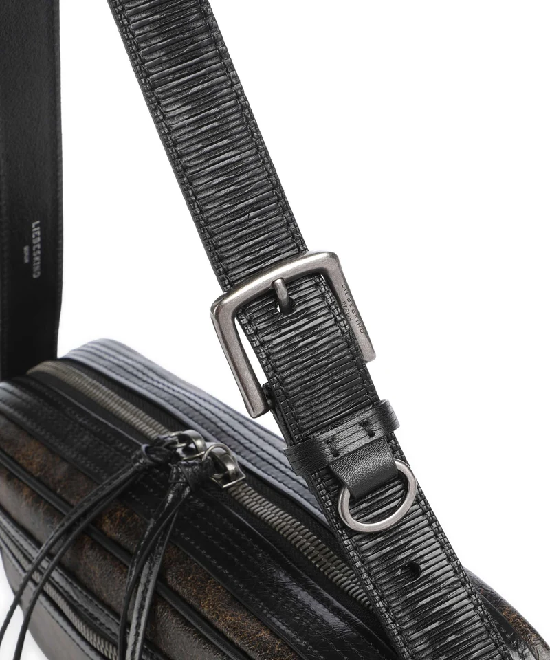 Liebeskind Juno Vintage PU S Sac porté épaule deep soil