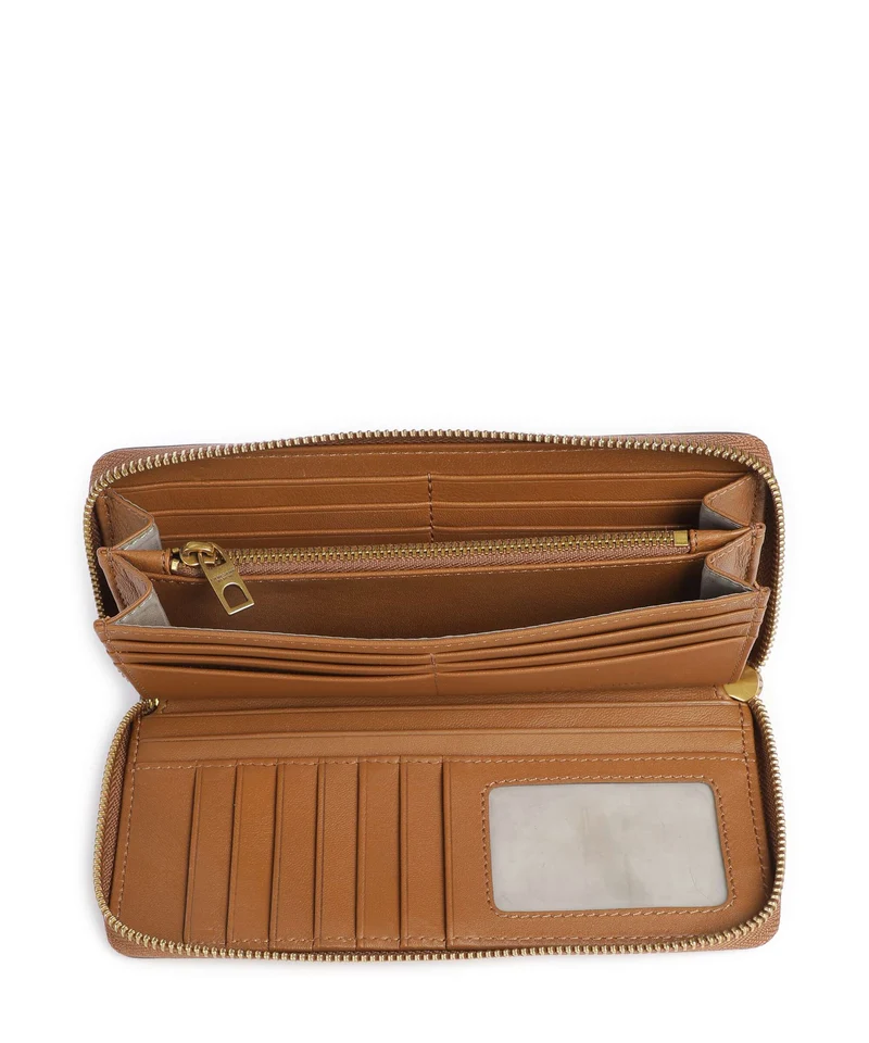 Liebeskind Gigi Small Pebble L Portefeuille sepia