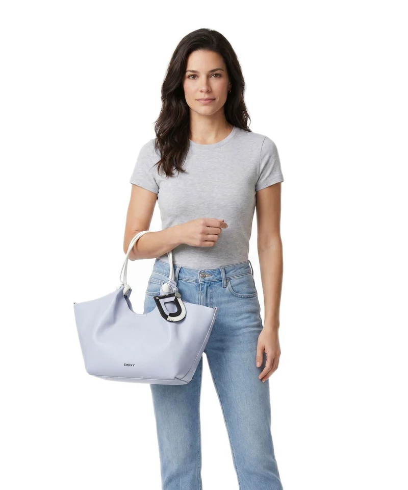 DKNY Paula Medium Cabas frost blue