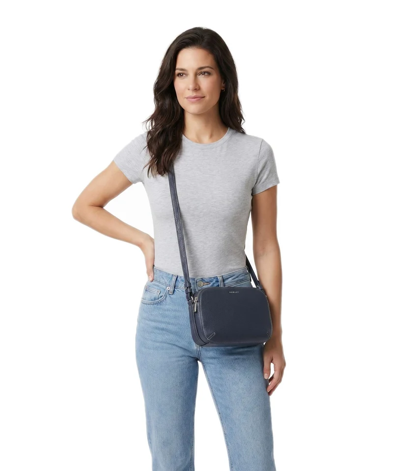 Radley London Dukes Place Medium Sac bandoulière naval