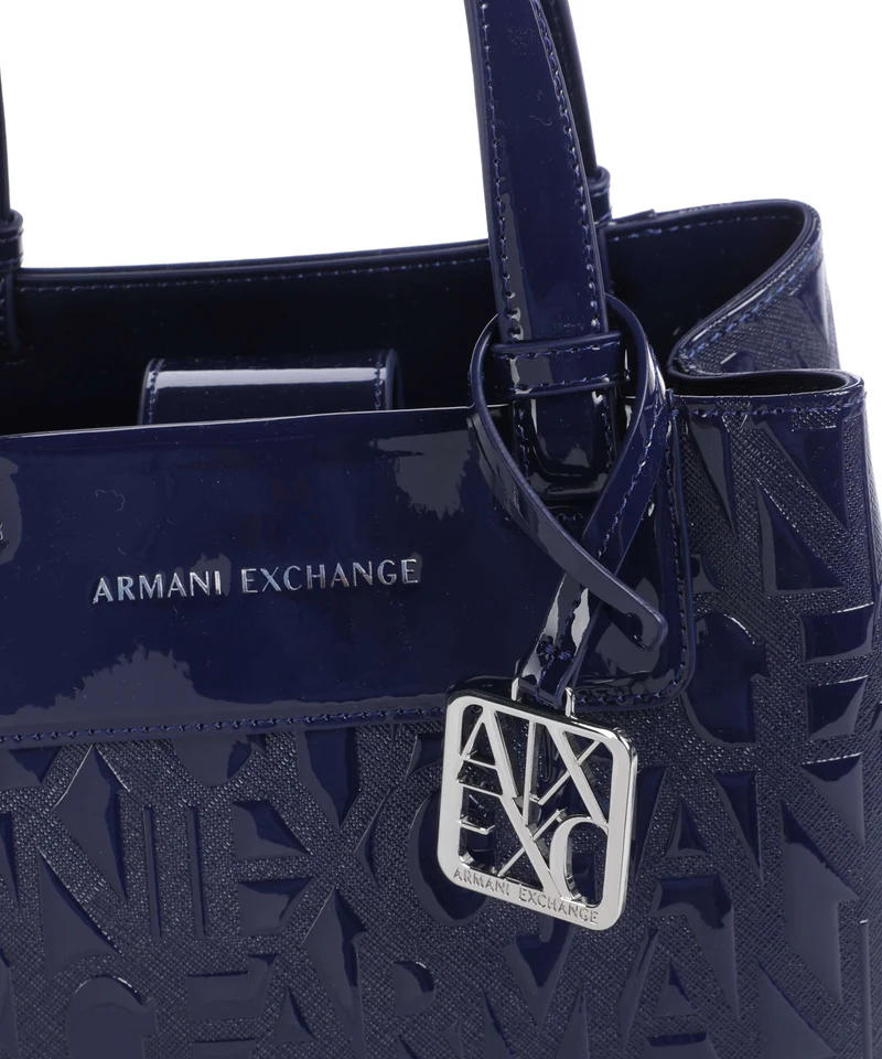 Armani Exchange Liz Patent S Sac à main abyss
