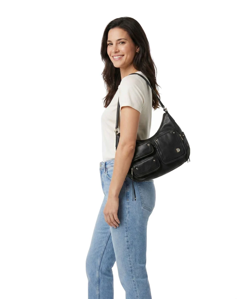 DuDu Bags Pocket City Sac fourre-tout nero