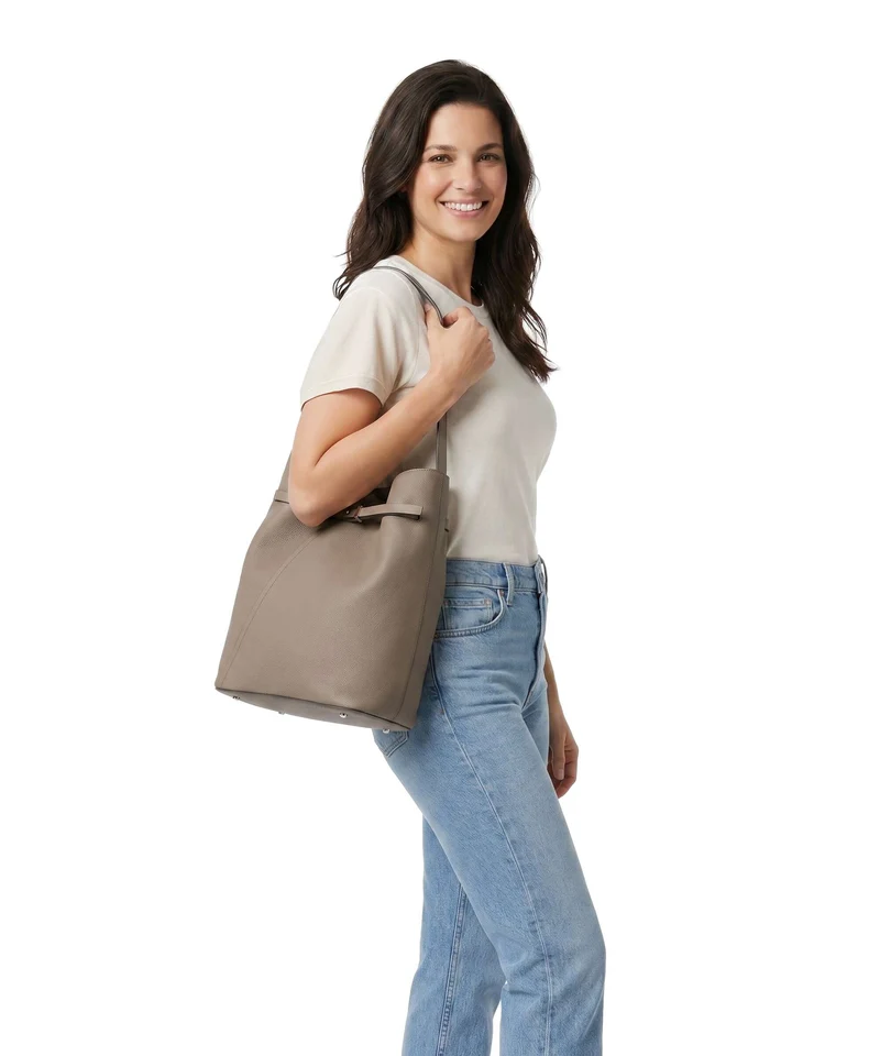 BOSS Revers Sac seau dark beige