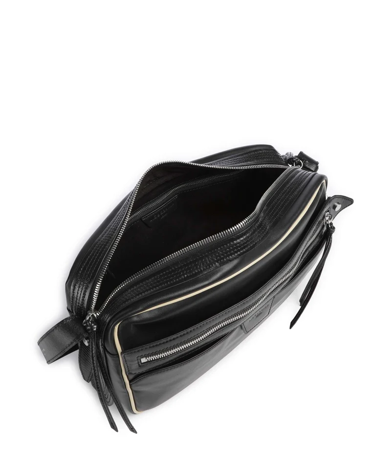 Liebeskind Juno Recycled Soft Calf M Sac porté épaule black
