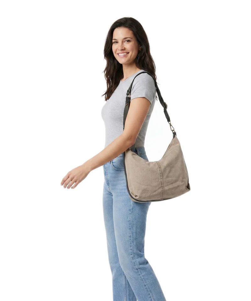 Liebeskind Paris Denim M Sac fourre-tout beige