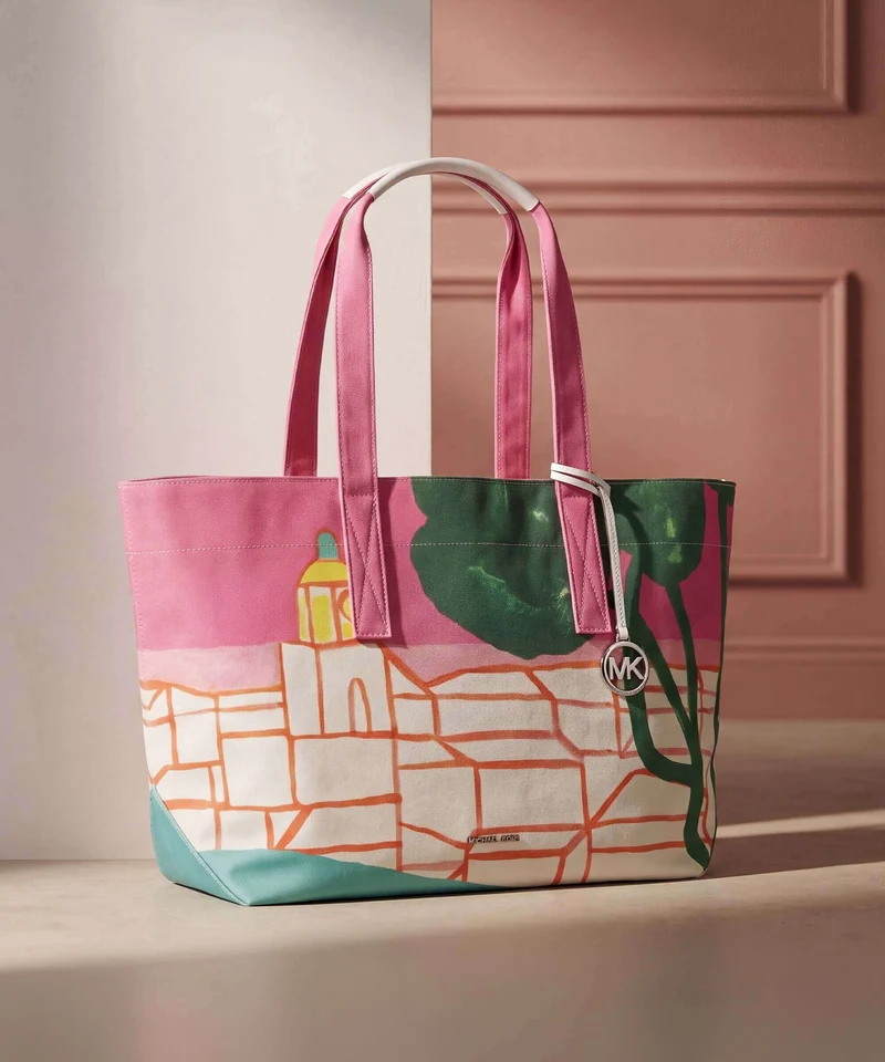 Michael Kors The Michael Bag Cabas raspberry/multicolour