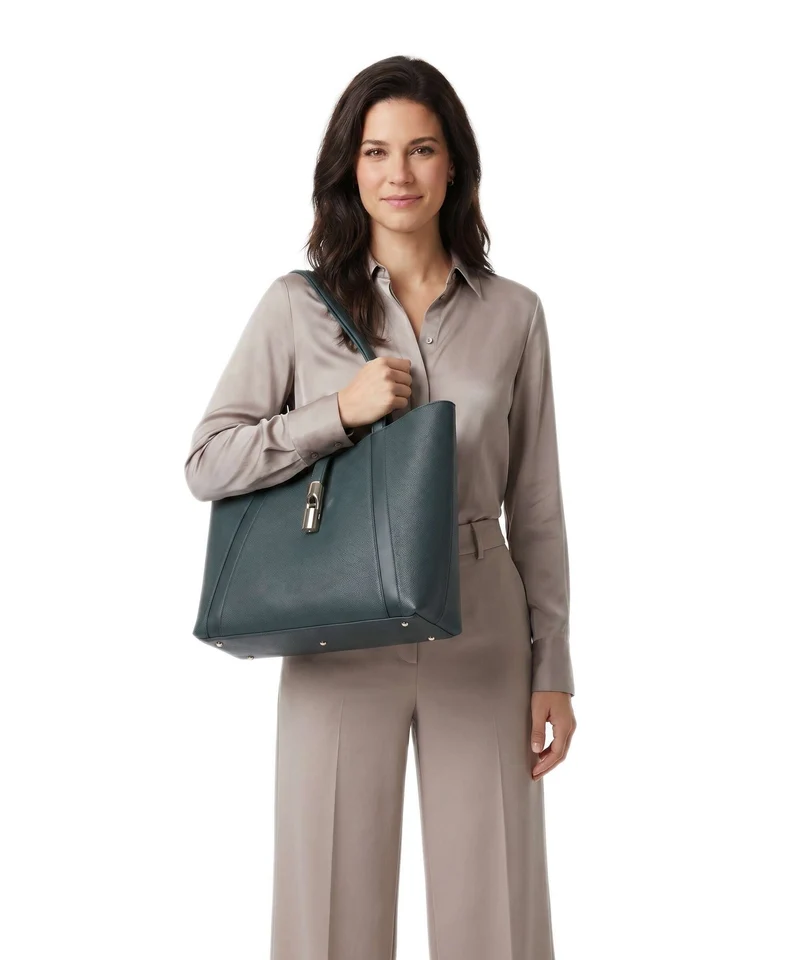 Furla Goccia L Cabas dark forest