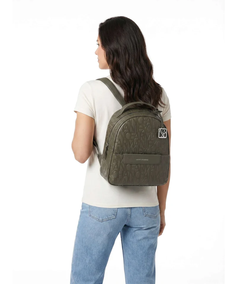 Armani Exchange Liz Pebble S Sac à dos savanna