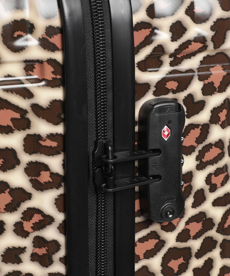 Travelite Cruise Set de valise (4 roues) leopard