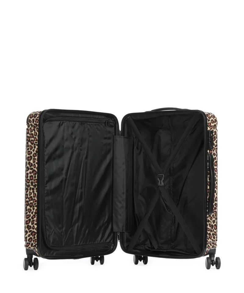Travelite Cruise Set de valise (4 roues) leopard