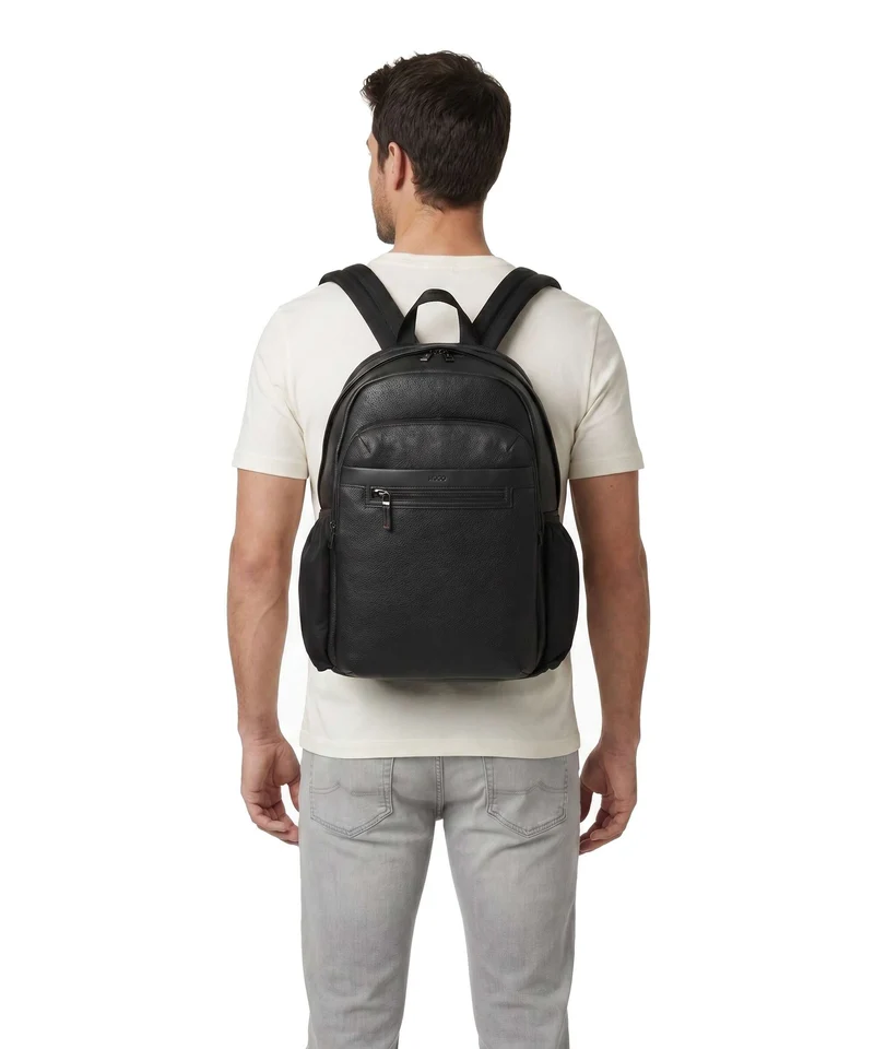 Hugo Huke Sac à dos black